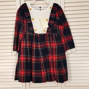 Trish Scully plaid dress size 5